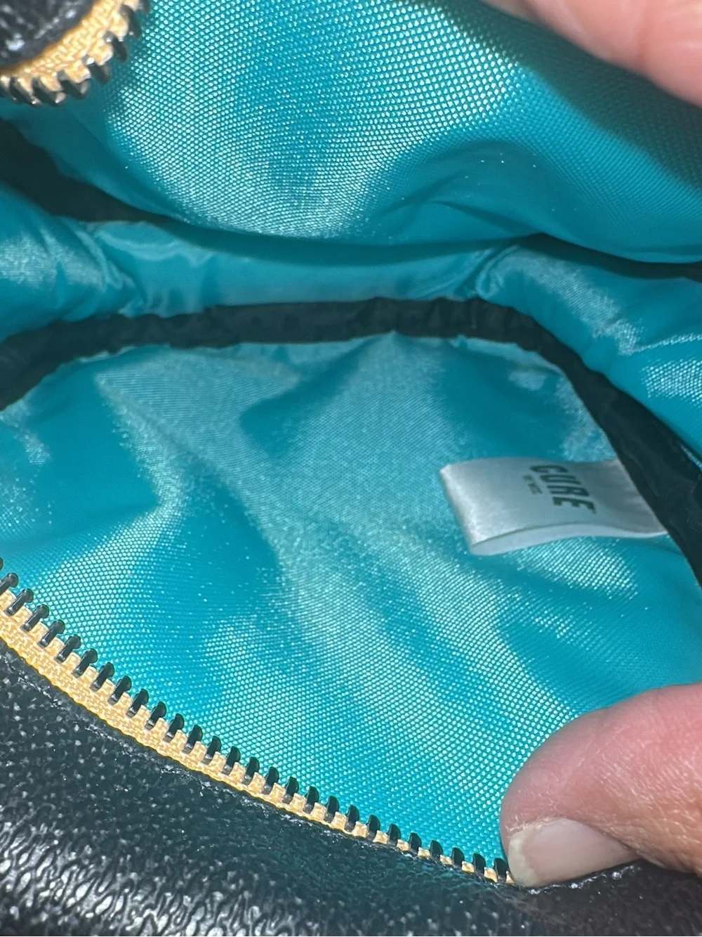 Rolling Loud X West Coast Cure Mini Messenger Side Bag - Black/teal. (Bags 19)